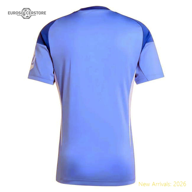 2025-2026 Real Madrid Home Goalkeeper Shirt (Blue)-BuySoccerJersey Hub