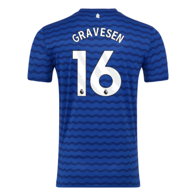 2025-2026 Everton Home Shirt (Gravesen 16)-Football Jersey Hub