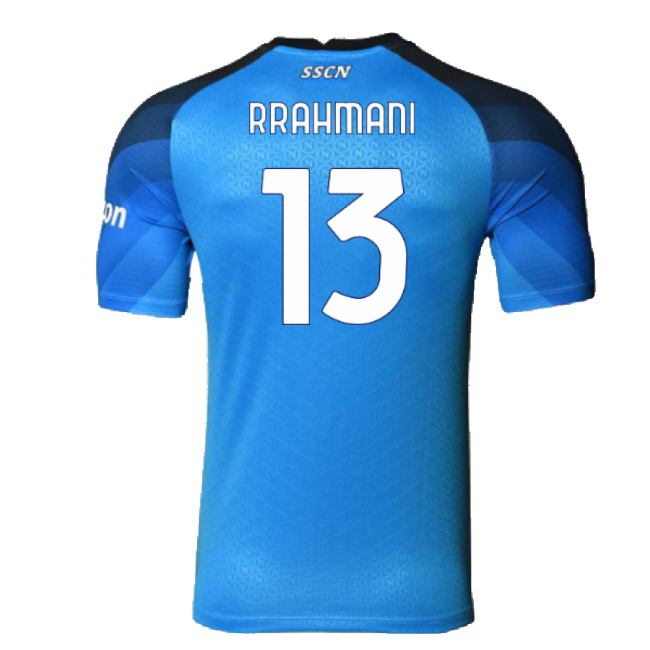 Napoli 2022-23 Player Issue Home Shirt (3XL) (Rrahmani 13) (Excellent)-Vantage Point Soccer
