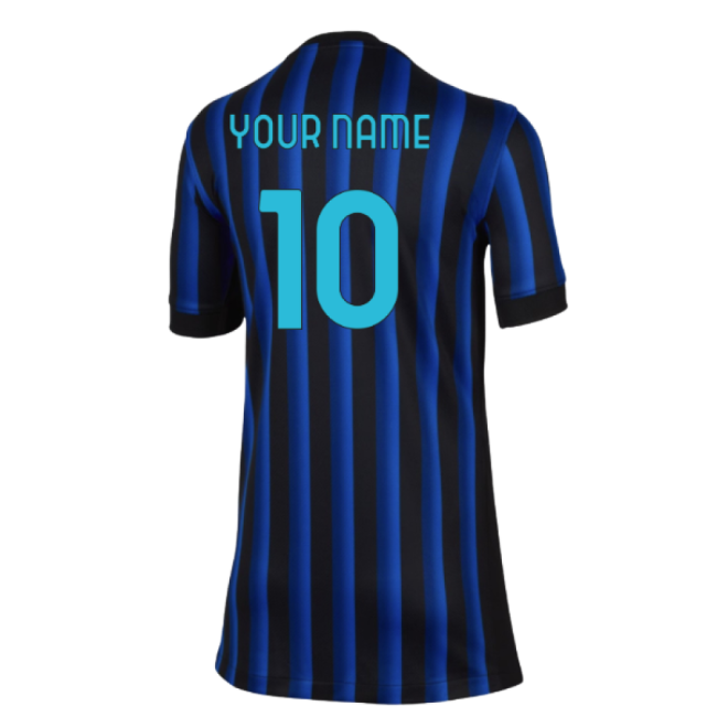 2025-2026 Inter Milan Home Shirt (Kids) (Your Name)-Football Shirts Shop