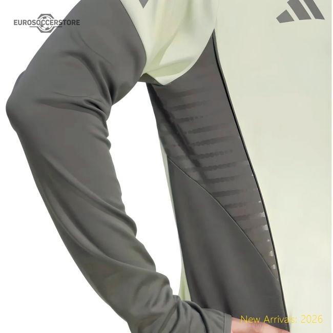 2025-2026 Real Madrid Training Top (Almost Lime)-BuySoccerJersey Hub