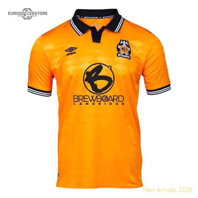 Non-League 2024-2025 Home Uniform Cambridge United Jersey-Jersey Chest: 2026 World Cup Soccer Kits
