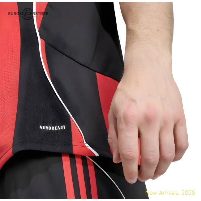 Eintracht Frankfurt 2025-2026 Home Kit Eintracht Frankfurt Jersey-Jersey Chest: 2026 World Cup Soccer Kits