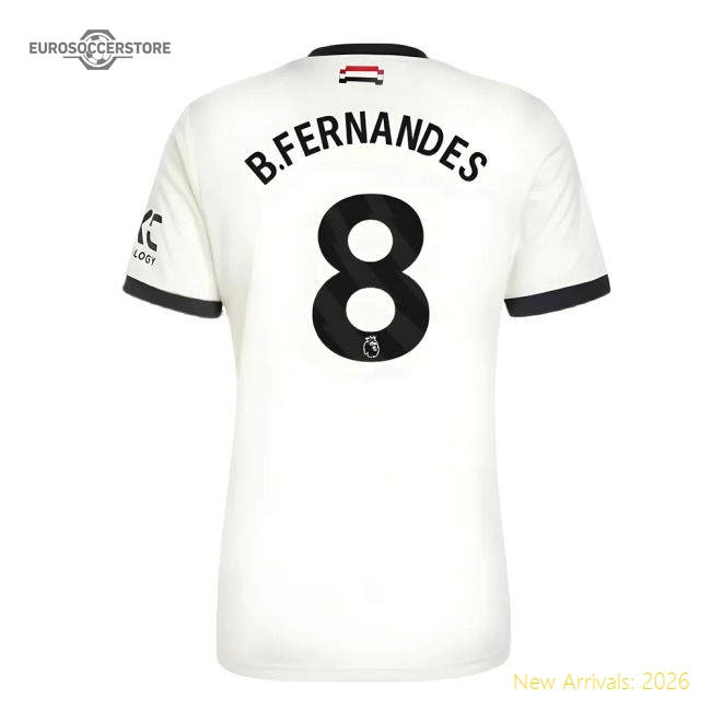 2024-2025 Man Utd Third Shirt (B.Fernandes 8)-Football Jersey Hub