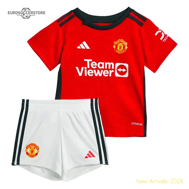 2023-2024 Man Utd Home Baby Kit-Football Jersey Hub