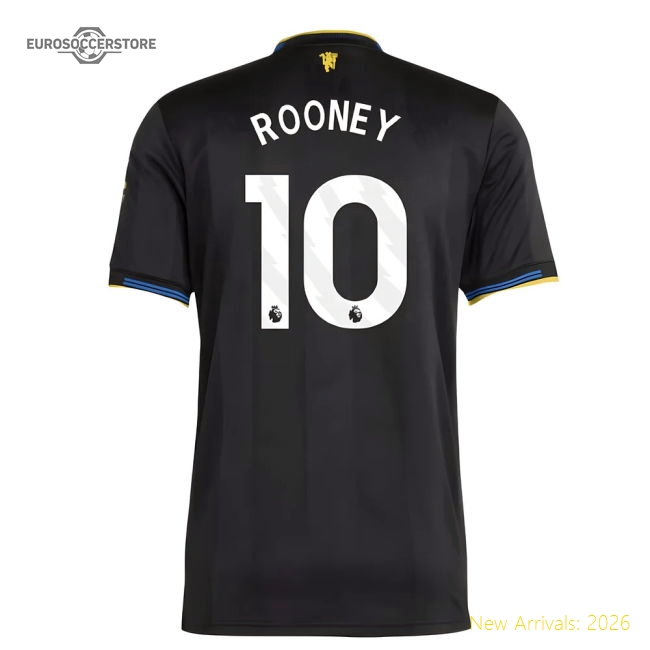 2025-2026 Man Utd Authentic Third Shirt (Rooney 10)-Football Jersey Hub