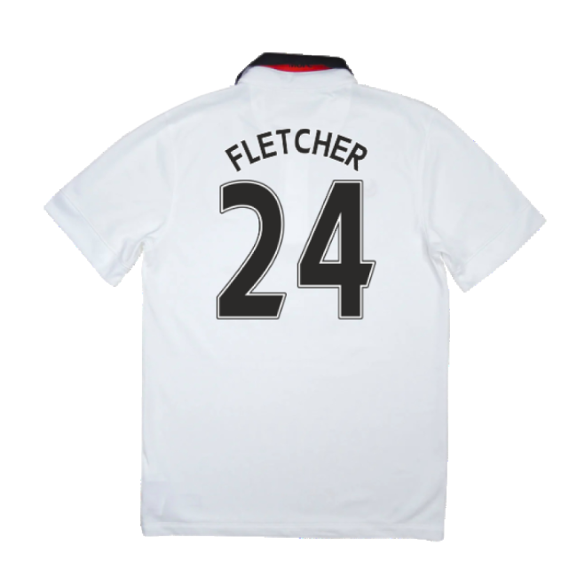 Manchester United 2014-15 Away Shirt (Very Good) (Fletcher 24)-Football Jersey Hub