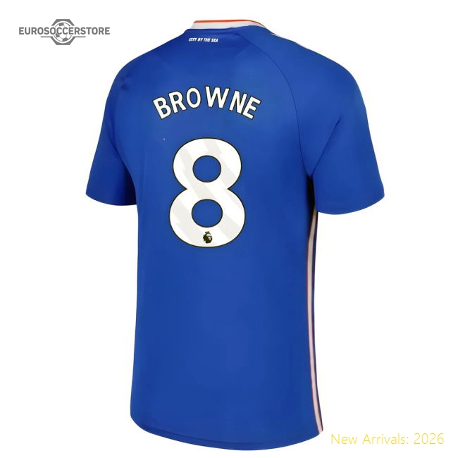 2025-2026 Sunderland Away Shirt (Browne 8)-Football Shirts Shop