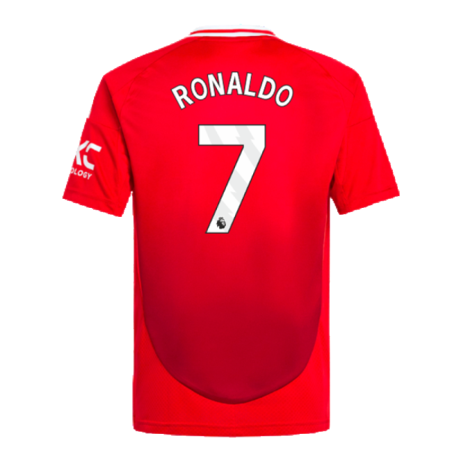 2024-2025 Man Utd Home Mini Kit (Ronaldo 7)-Football Jersey Hub