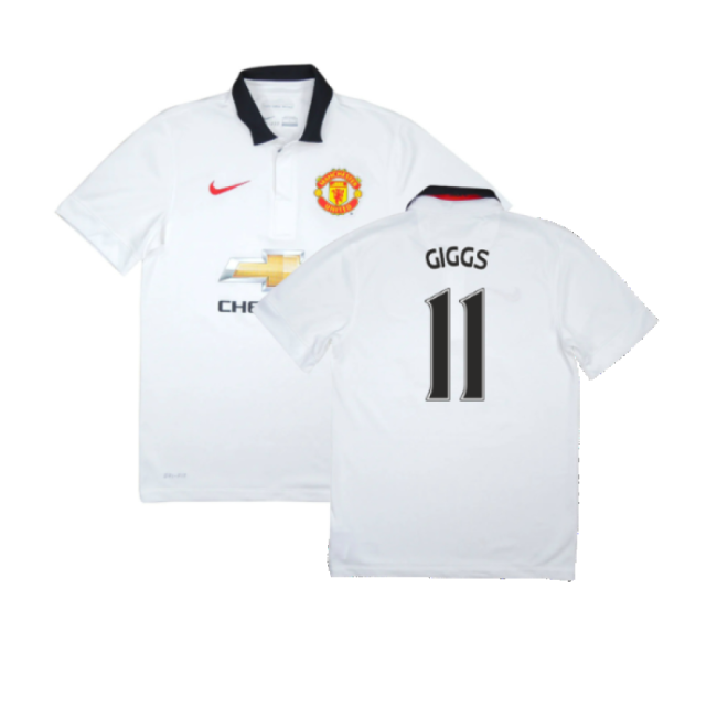 Manchester United 2014-15 Away Shirt (Very Good) (Giggs 11)-Football Jersey Hub