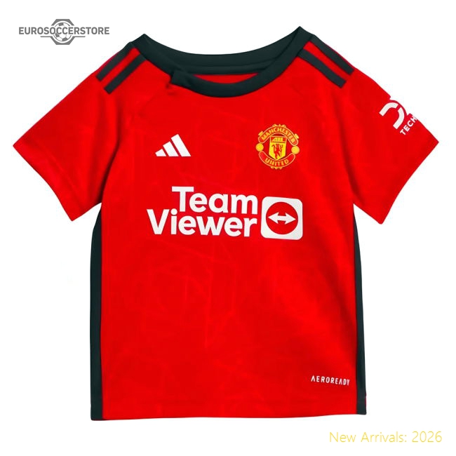 2023-2024 Man Utd Home Baby Kit (Beckham 7)-Football Jersey Hub