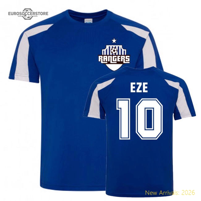 Eberechi Eze QPR Sports Training Jersey (Blue)-Vantage Point Soccer