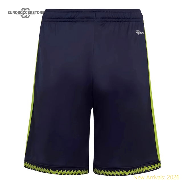 2022-2023 Man Utd Third Shorts (Navy)-Football Jersey Hub