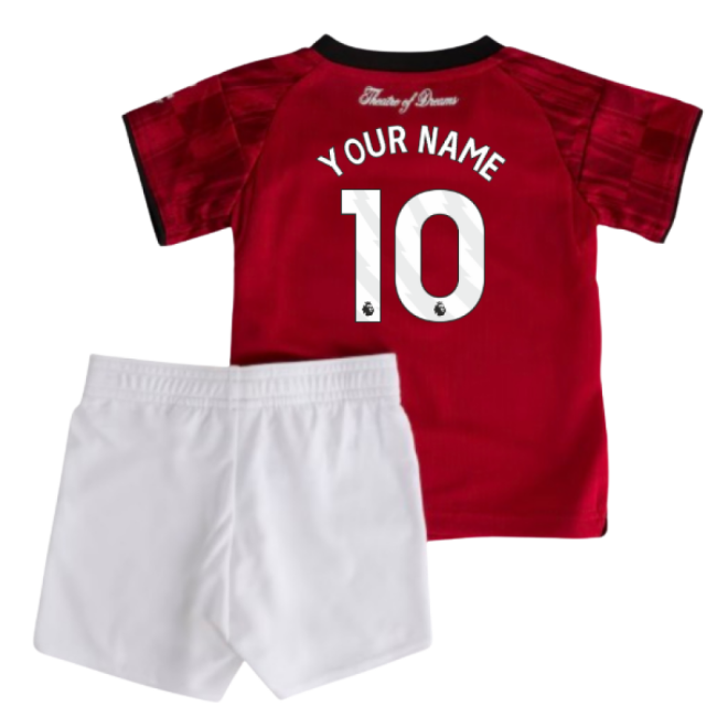 2025-2026 Man Utd Home Baby Kit (Your Name)-Football Jersey Hub