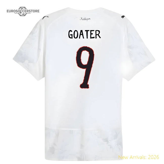2025-2026 KIDSUPER x Manchester City CWC Authentic Shirt (White) (Goater 9)-Football Shirts Shop