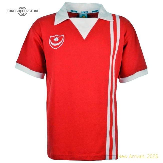 Portsmouth Retro 1973-1976 Away Kit Shirt For True Football Fans-PitchVibe Kits