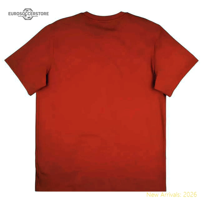 2025-2026 Bayern Munich Seasonal Graphic Tee (Red) (Lewandowski 9)-PitchVibe Kits