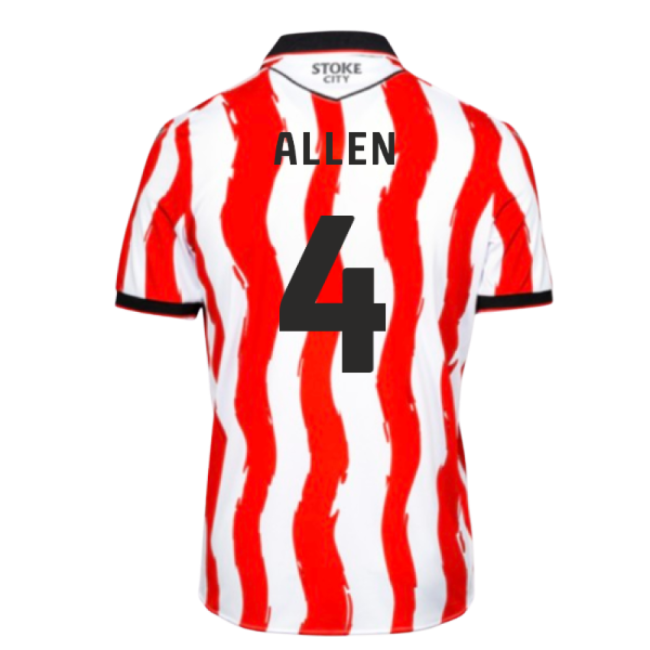 Stoke City 2025-2026 Home Uniform Football Football Top-Jersey Chest: 2026 World Cup Soccer Kits