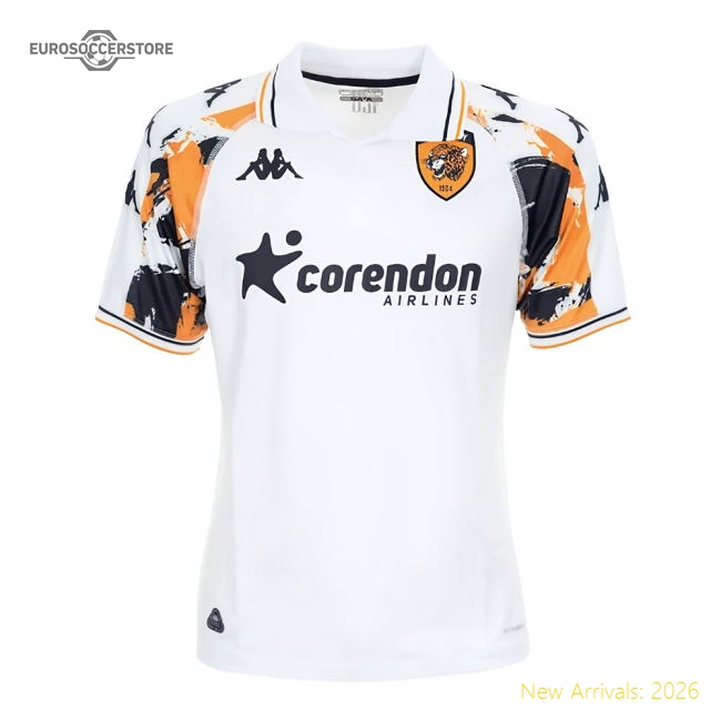 2024-2025 Hull City Away Shirt (Kids)-Vantage Point Soccer