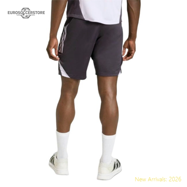 2025-2026 Man Utd Training Shorts (Aurora Black)-Football Jersey Hub