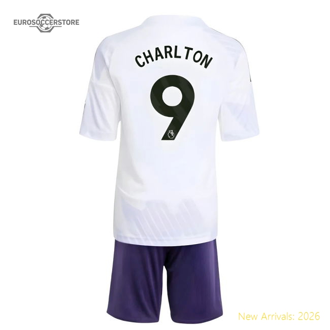2025-2026 Man Utd Away Mini Kit (Charlton 9)-Football Jersey Hub