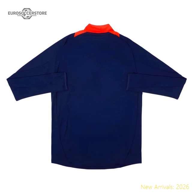 2024-2025 Man Utd Wind Top (Night Indigo)-Football Jersey Hub