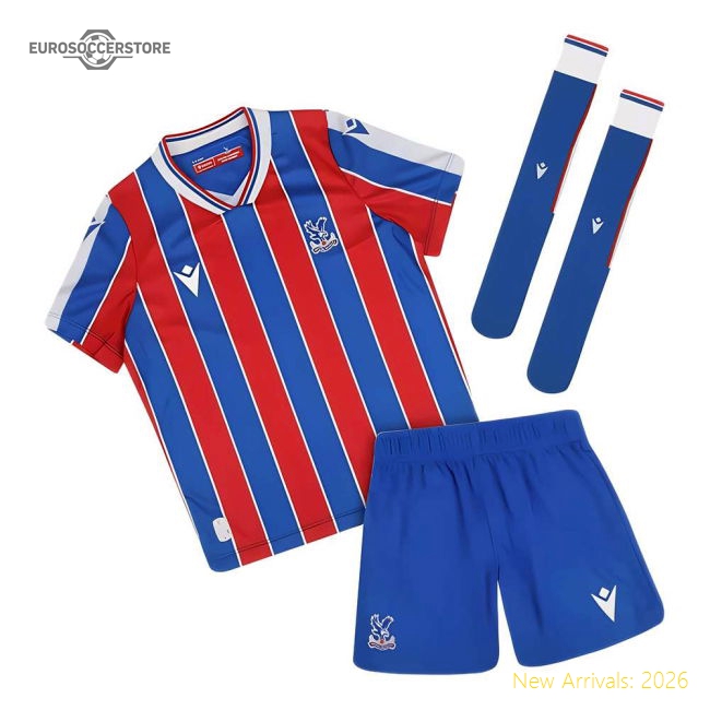 2025-2026 Crystal Palace Home Baby Kit-Vantage Point Soccer