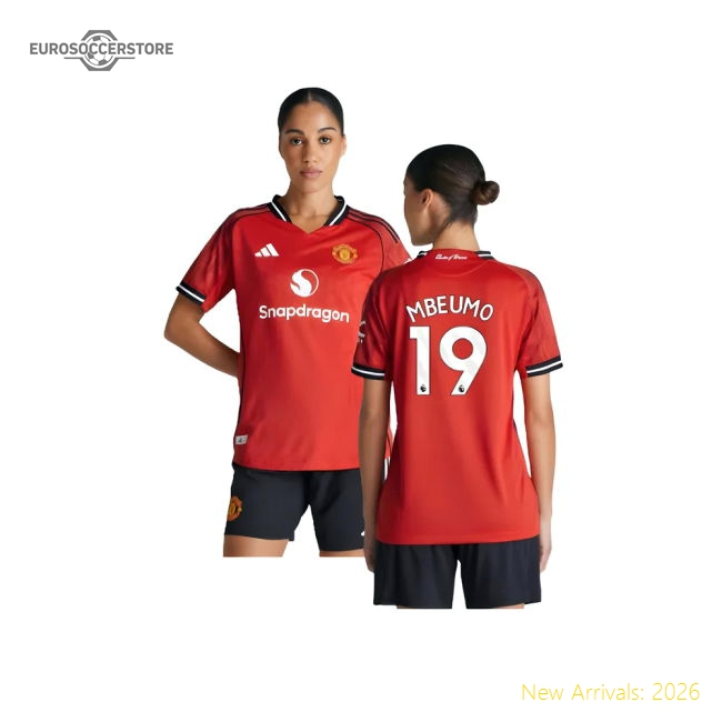 2025-2026 Man Utd Authentic Home Shirt (Womens) (Mbeumo 19)-Football Jersey Hub