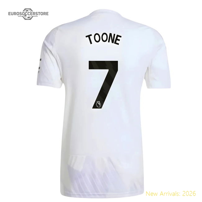 2025-2026 Man Utd Away Shirt (Toone 7)-Football Jersey Hub
