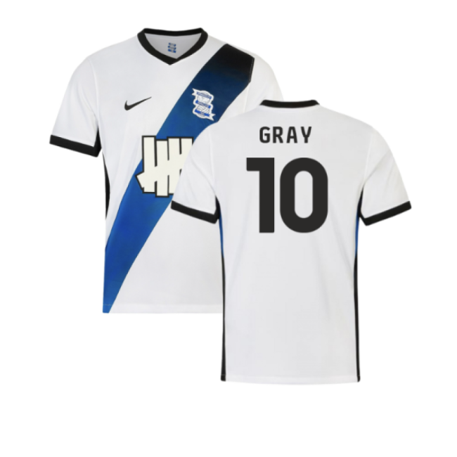2025-2026 Birmingham City Away Shirt (Gray 10)-PitchVibe Kits