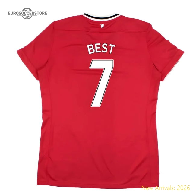 Manchester United 2011-12 Home Shirt (Women\'s) ((Very Good) M) (BEST 7)-Football Jersey Hub