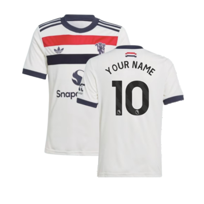 2024-2025 Man Utd Third Shirt (Kids) (Your Name)-Football Jersey Hub