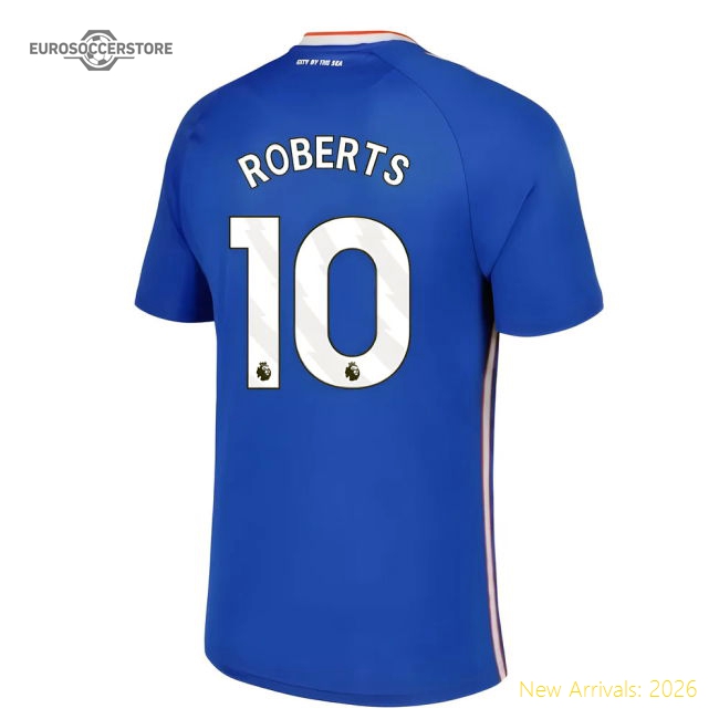 2025-2026 Sunderland Away Shirt (Roberts 10)-Football Shirts Shop
