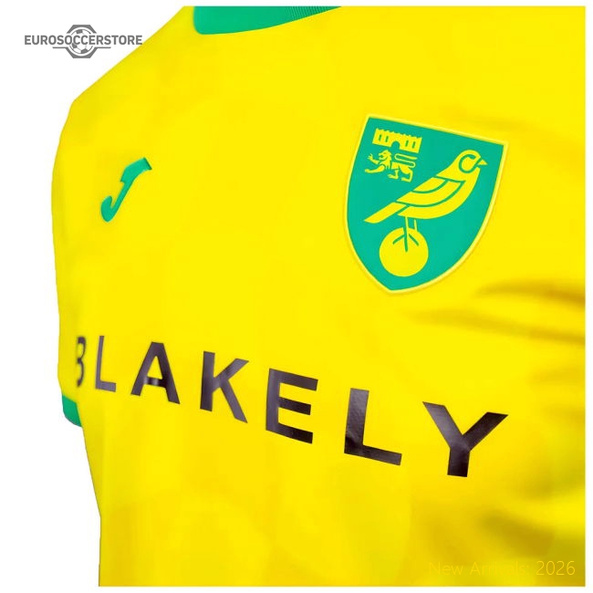 2024-2025 Norwich Home Shirt-Vantage Point Soccer