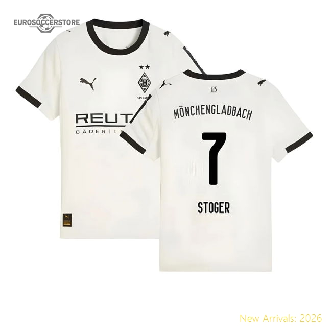 Borussia Mgb 2025-2026 Home Uniform Football Top (Kids)-Jersey Chest: 2026 World Cup Soccer Kits