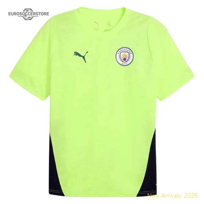 2025-2026 Man City Training Jersey (Fizzy Apple) (Wright Phillips 29)-Football Shirts Shop