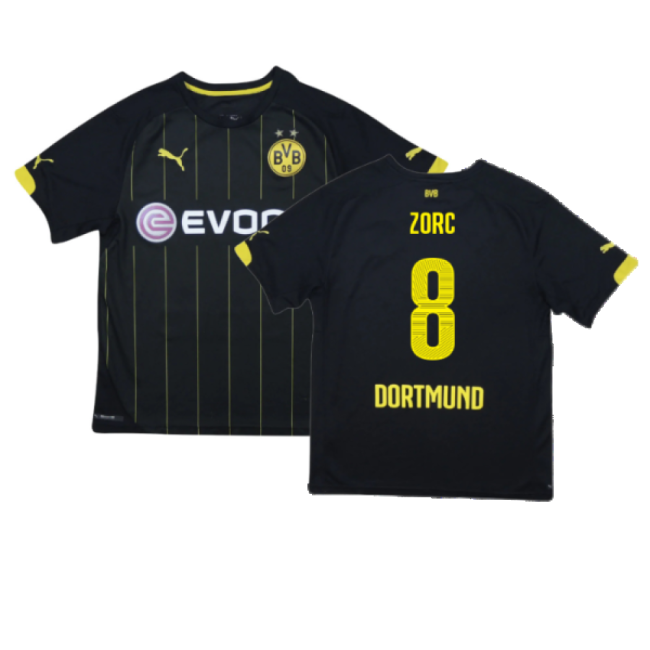 Borussia Dortmund 2014-16 Away Shirt ((Excellent) S) (Zorc 8)-Football Jersey Hub