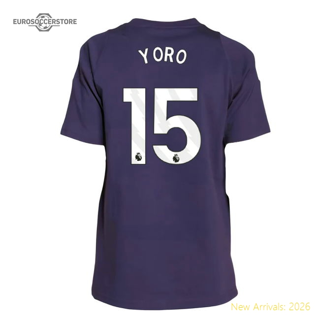 2025-2026 Man Utd Training Tee (Aurora Plum) - Kids (Yoro 15)-Football Jersey Hub
