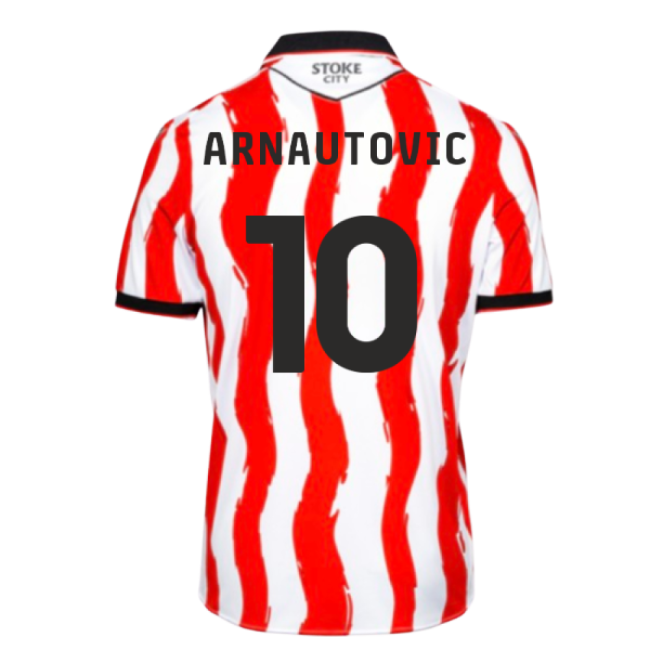 Stoke City 2025-2026 Home Uniform Football Football Top-Jersey Chest: 2026 World Cup Soccer Kits