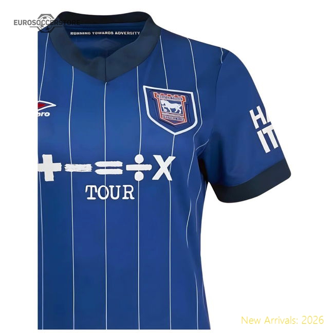 2024-2025 Ipswich Town Home Shirt (Womens)-Vantage Point Soccer