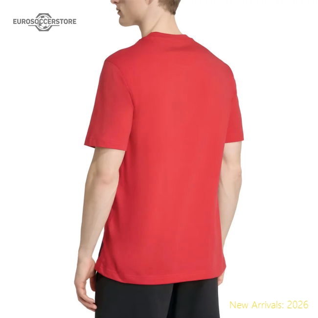 2025-2026 Man Utd US Tee (Red)-Football Jersey Hub