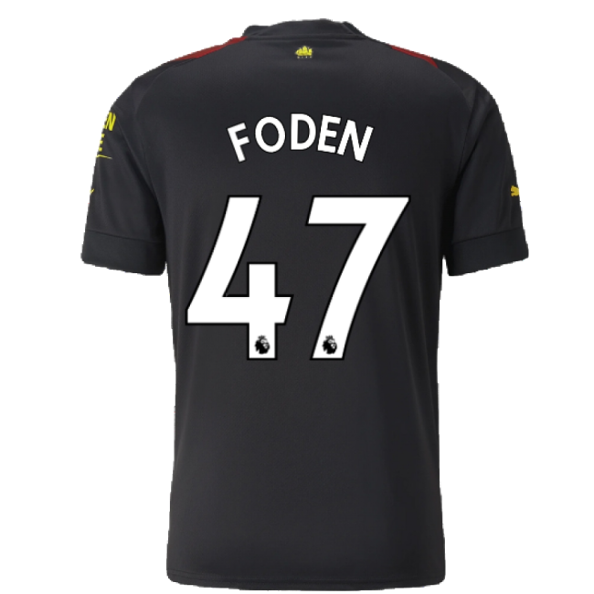 2022-2023 Man City Away Shirt (FODEN 47)-Football Jersey Hub