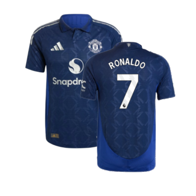 2024-2025 Man Utd Authentic Away Shirt (Ronaldo 7)-Football Jersey Hub