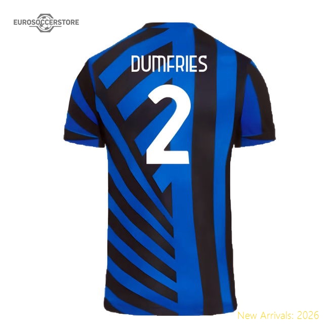 2024-2025 Inter Milan Home Shirt (Dumfries 2)-Football Shirts Shop