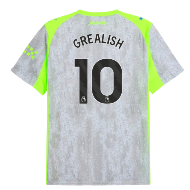 2025-2026 Man City Third Shirt (Grealish 10)-Football Jersey Hub