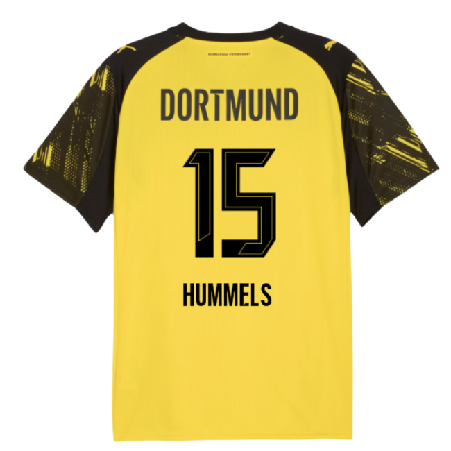 2025-2026 Borussia Dortmund Home Shirt (Hummels 15)-Football Jersey Hub