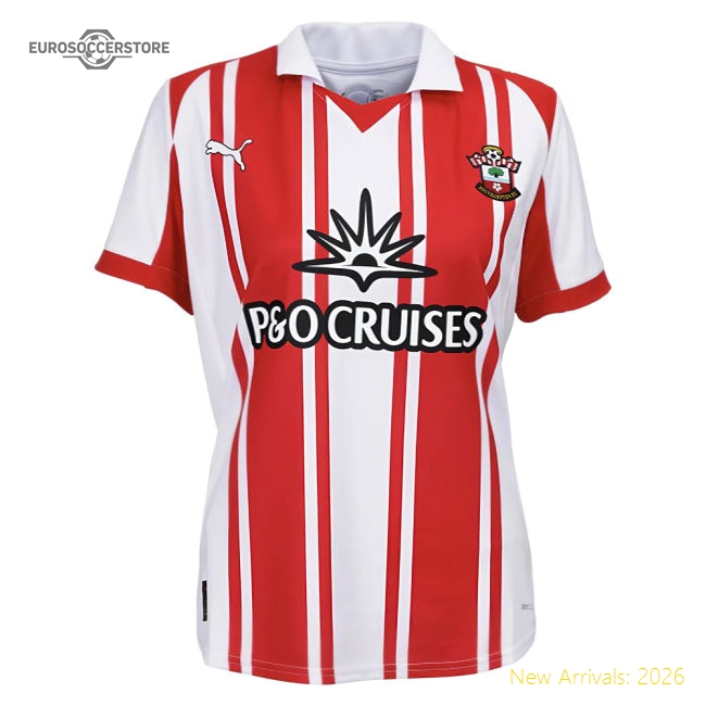2025-2026 Southampton Home Shirt (Womens)-Vantage Point Soccer