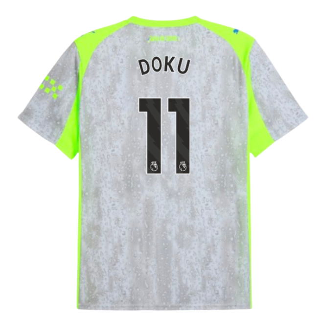 2025-2026 Man City Third Shirt (Doku 11)-Football Jersey Hub