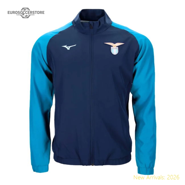 2024-2025 Lazio Travel Tracksuit (Navy)-Vantage Point Soccer
