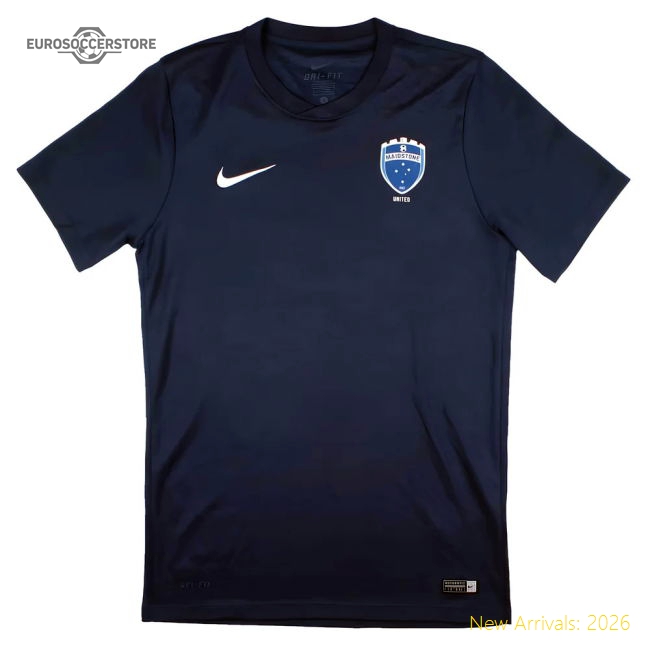 Maidstone United 2015-16 Nike Coaches Training (S) (Very Good) Training Version Shirt Classic Game-PitchVibe Kits